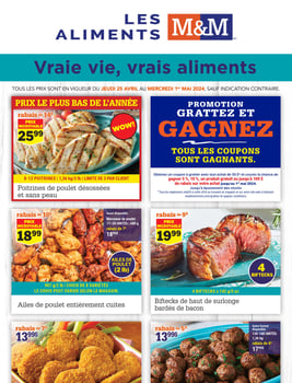 M&M Food Market - Quebec - Weekly Flyer Specials